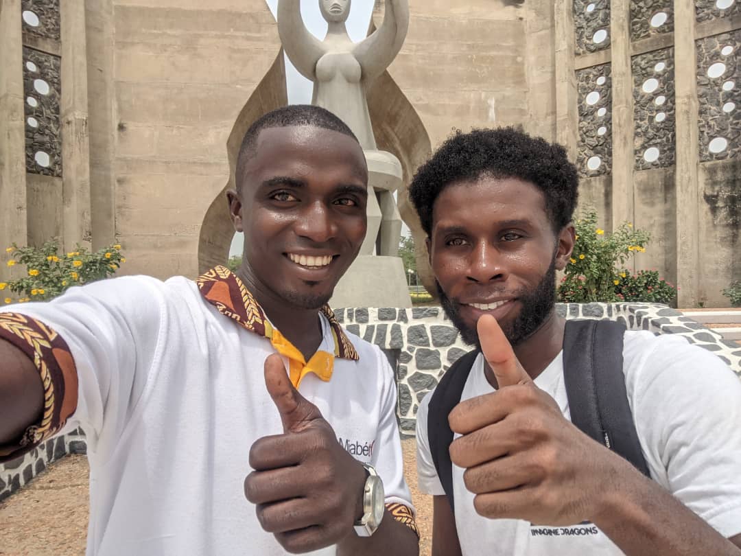 Sightsseing in Lomé: monument de l'indépendance