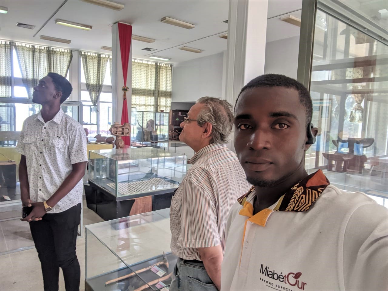 Visit to the national museum of Togo