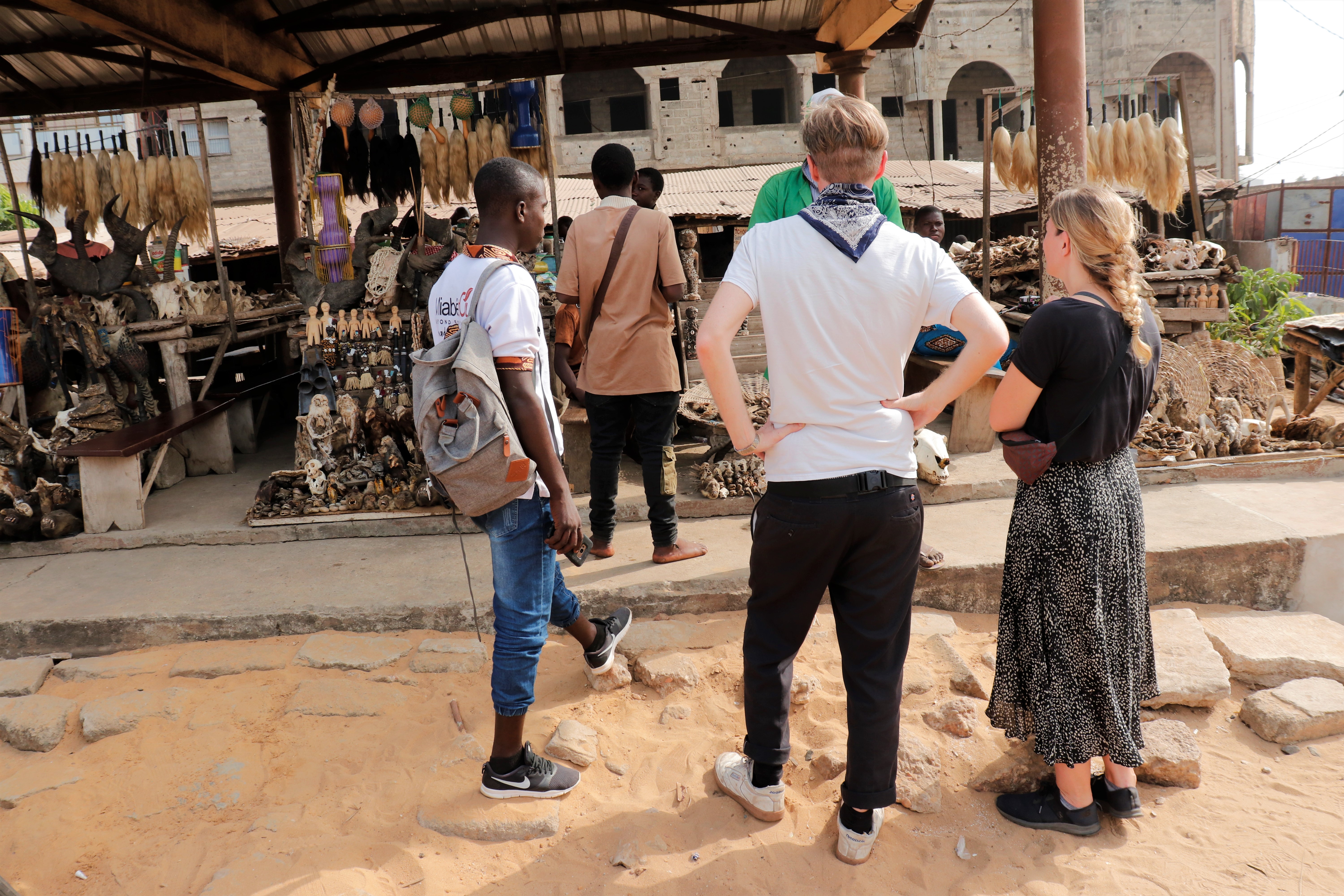 voodoo market of akodessewa in Lomé