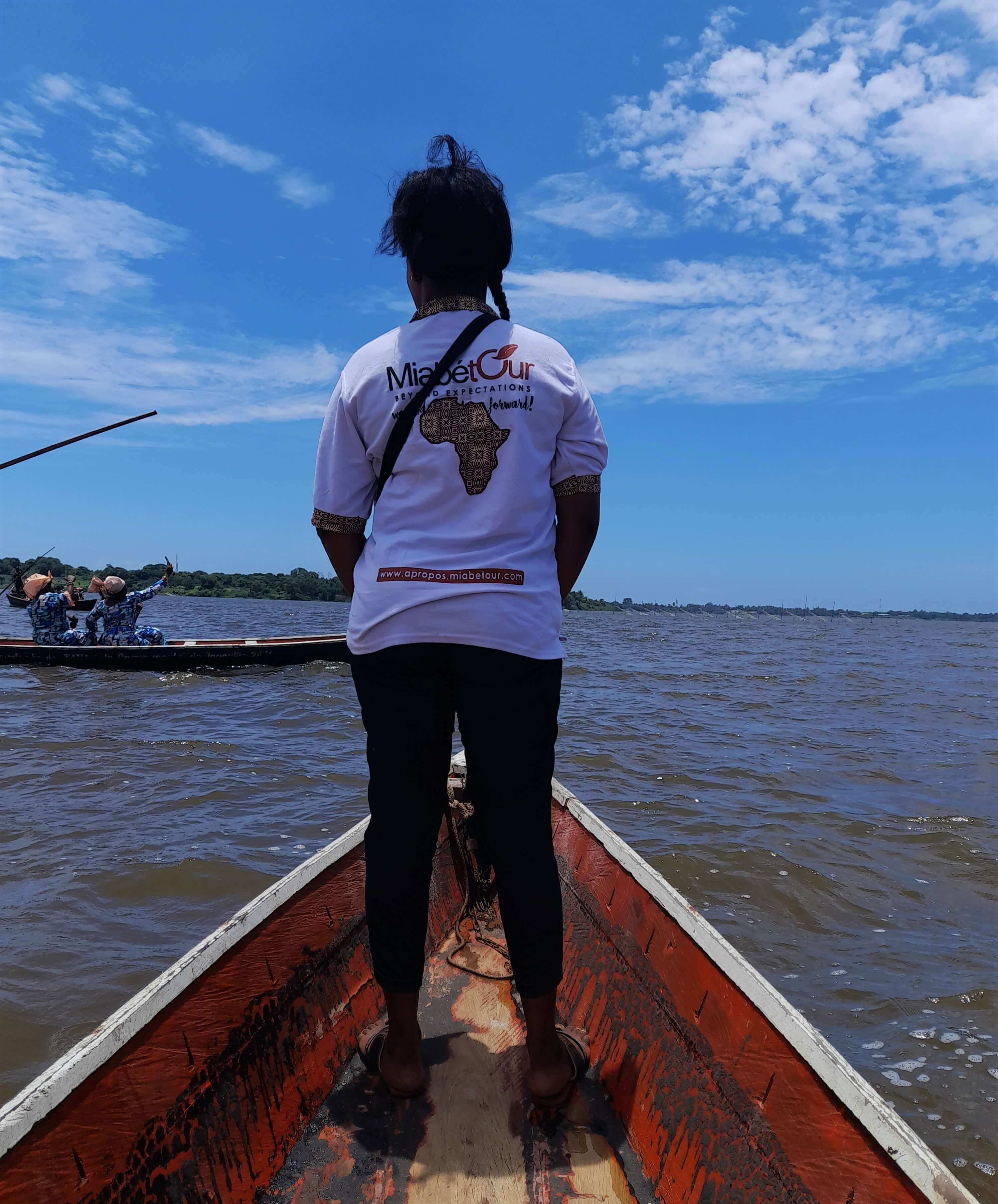 tour en pirogue sur le lac togo