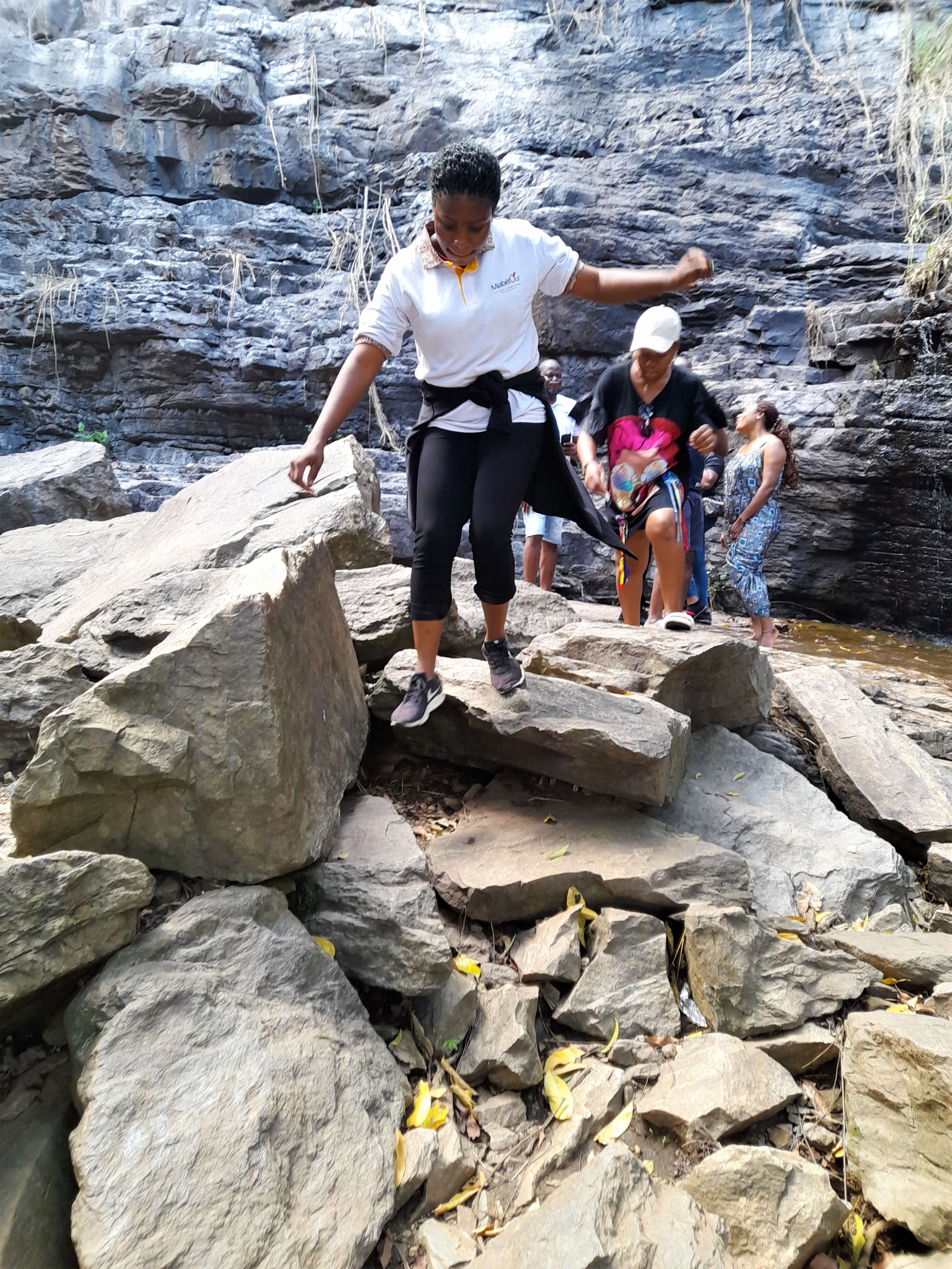 excursion à la cascade de kpimé