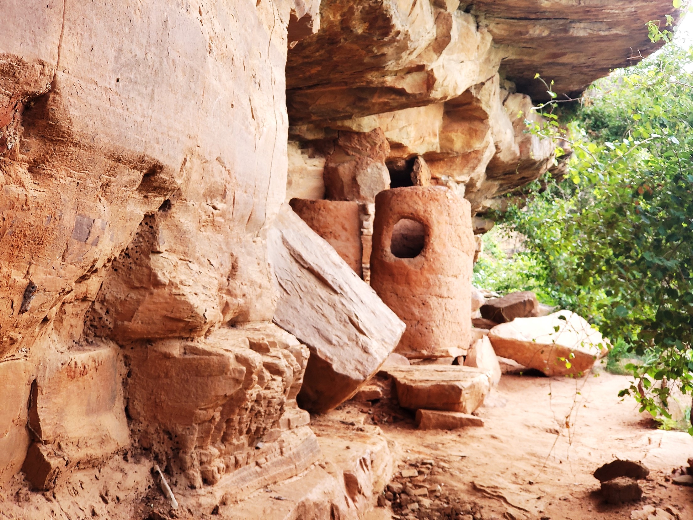 Les grottes de nok et Mamprouk à nano