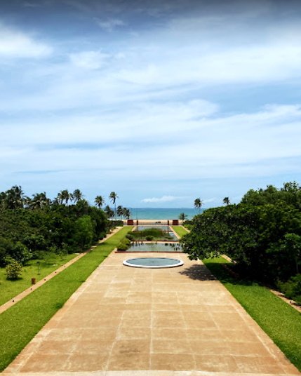 Ouverture palais de Lomé vue sur la mer