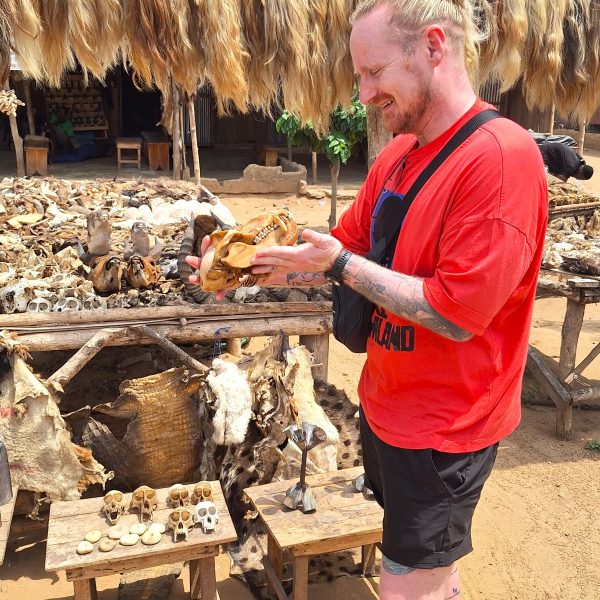 Visit the fetish market during a tour in Togo